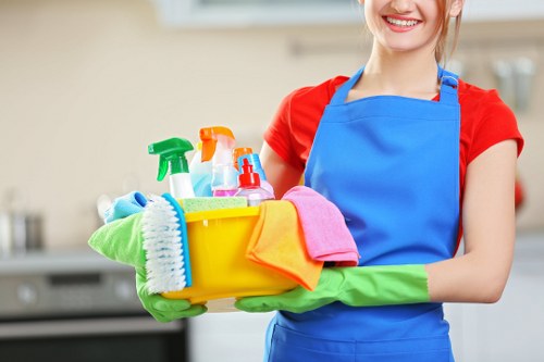 Shared entrance and corridor cleaning for residential properties in Watford