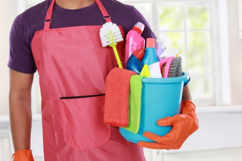 Regular cleaning service for a Watford home with a tidy living room