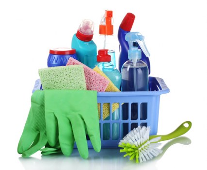 Vacuuming and dusting a Watford Airbnb living area during turnover