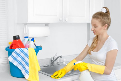 Professional cleaning treatment for curtains in a Watford living room
